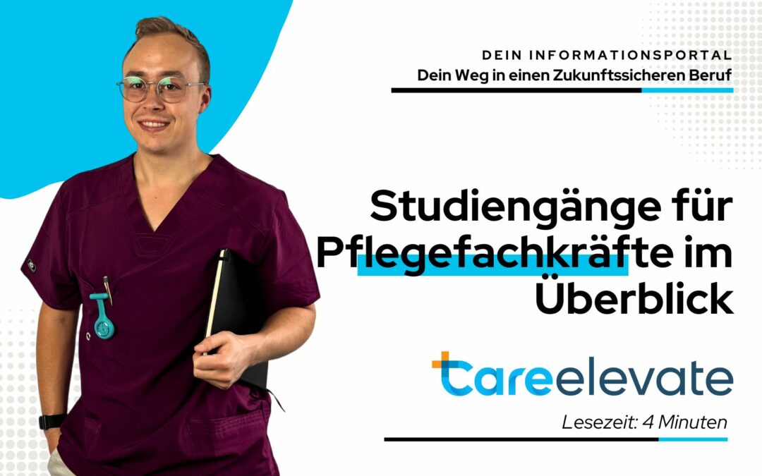 Studiengänge für Pflegefachkräfte im Überblick